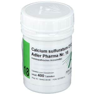 Adler Pharma Calcium sulfuratum D12 Biochemie nach Dr. Schüßler Nr. 18