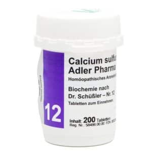 Adler Pharma Calcium sulfuricum D6 Biochemie nach Dr. Schüßler Nr. 12