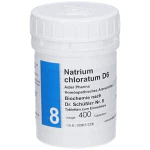 Adler Pharma Natrium chloratum D6 Biochemie nach Dr. Schüßler Nr. 8