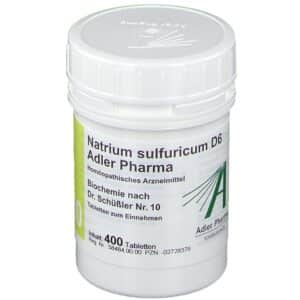 Adler Pharma Natrium sulfuricum D6 Biochemie nach Dr. Schüßler Nr. 10
