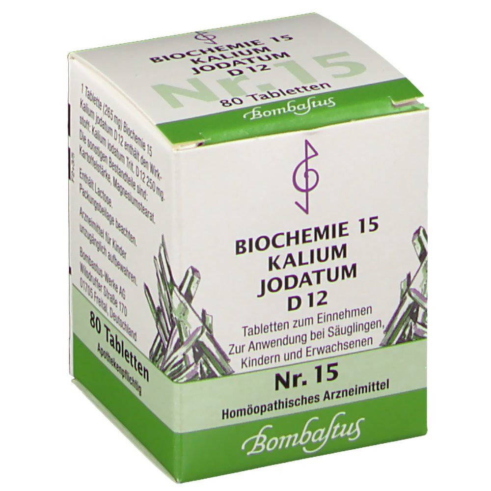 BIOCHEMIE 15 Kalium jodatum D12