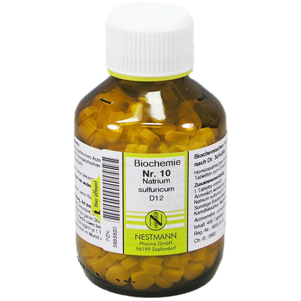 Biochemie 10 Natrium sulfuricum D 12 Tabletten