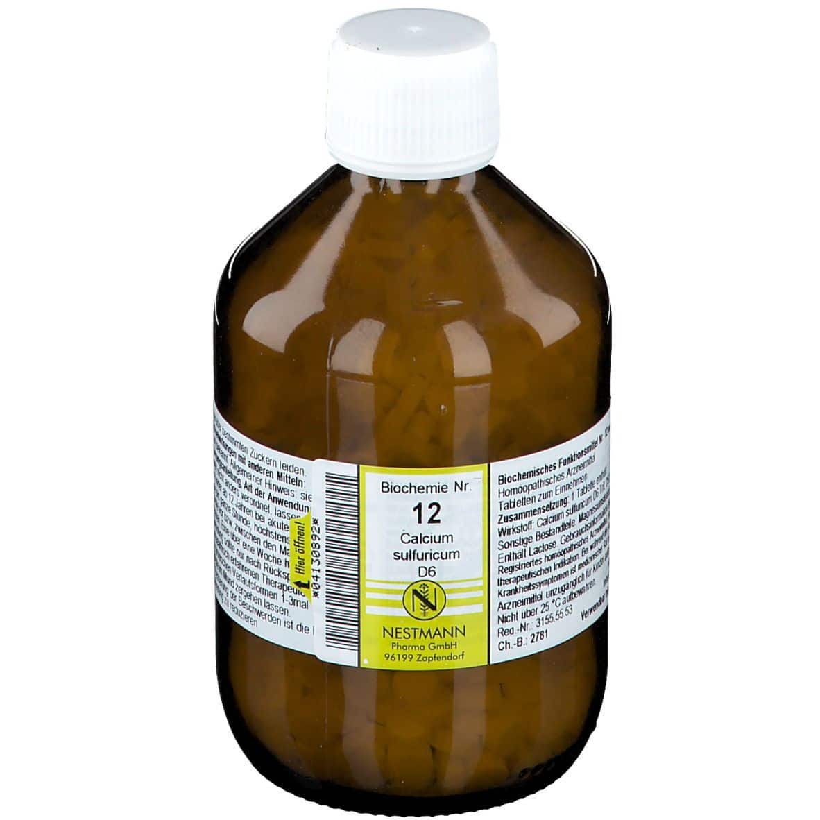 Biochemie 12 Calcium sulfuricum D 6 Tabletten