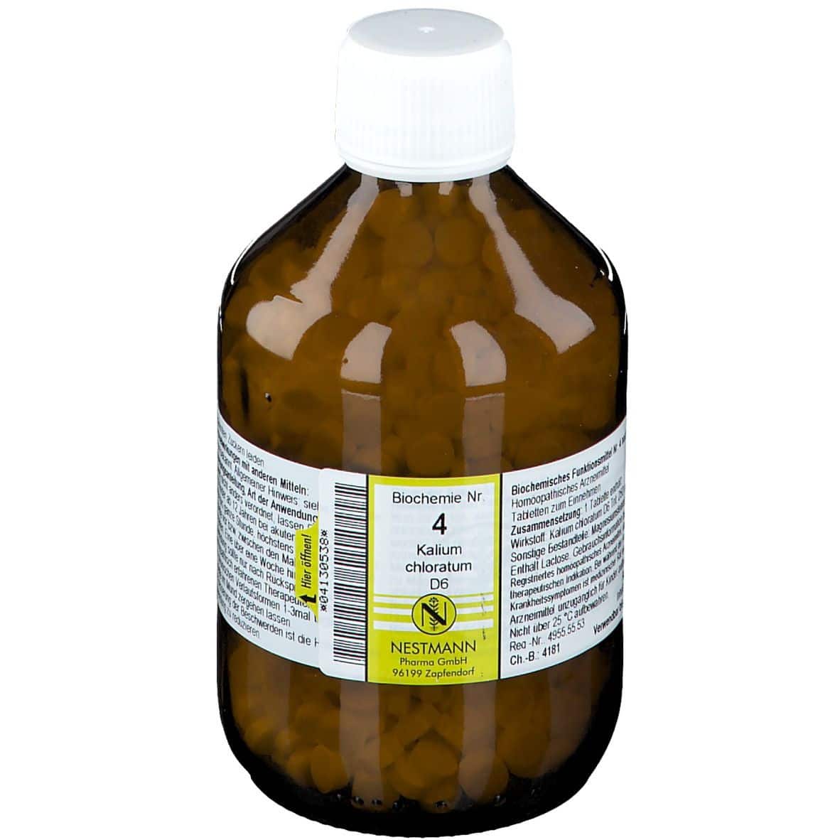 Biochemie 4 Kalium chloratum D 6 Tabletten