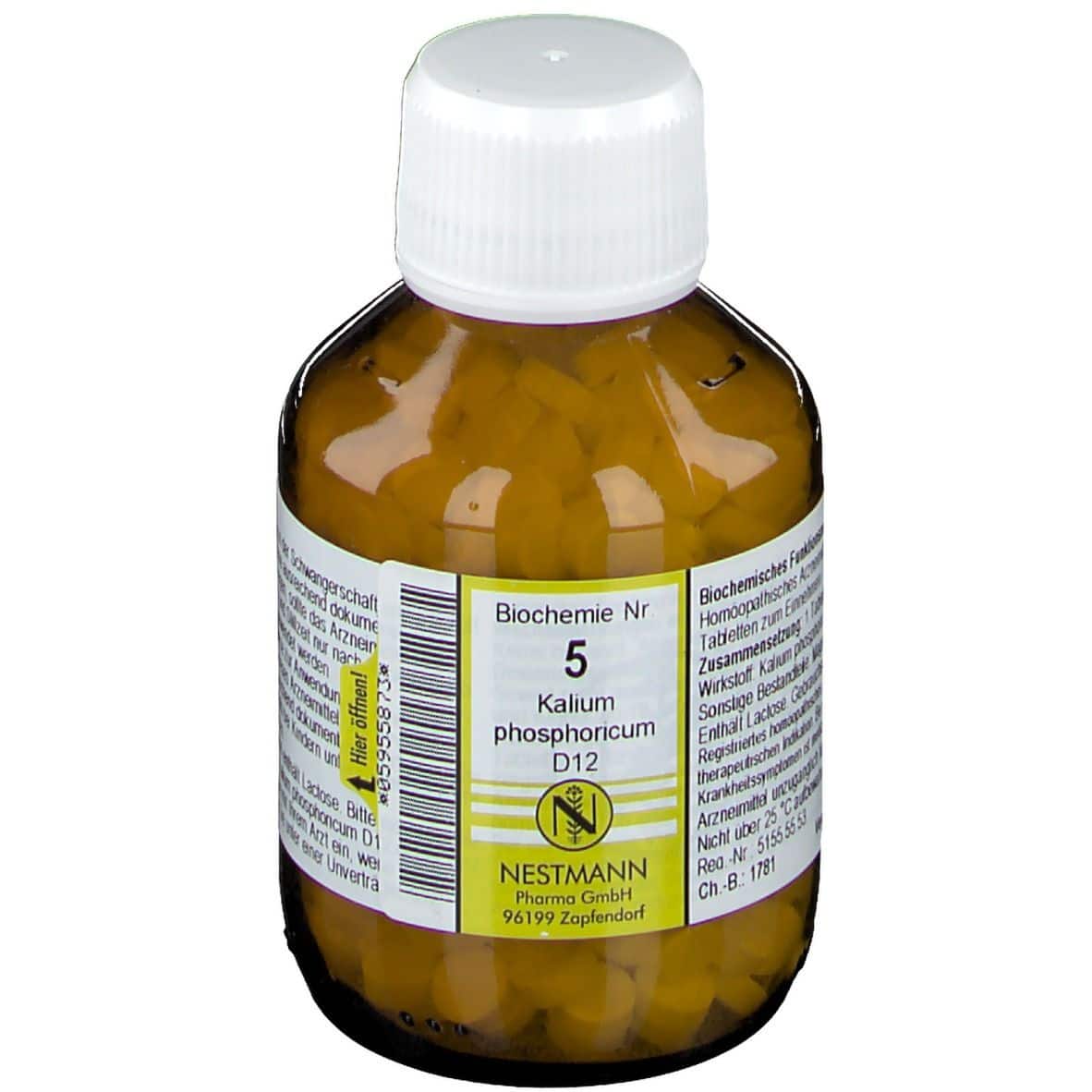 Biochemie 5 Kalium phosphoricum D 12 Tabletten
