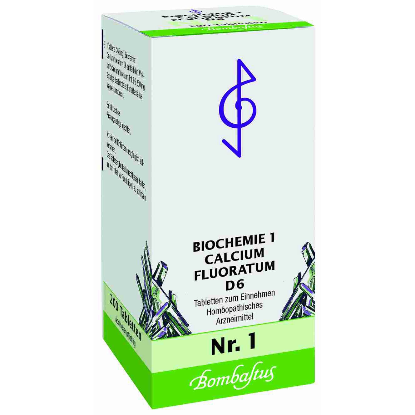 Bombastus Biochemie 1 Calcium fluoratum D 6 Tabletten