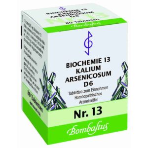 Bombastus Biochemie 13 Kalium arsenicosum D 6 Tabletten