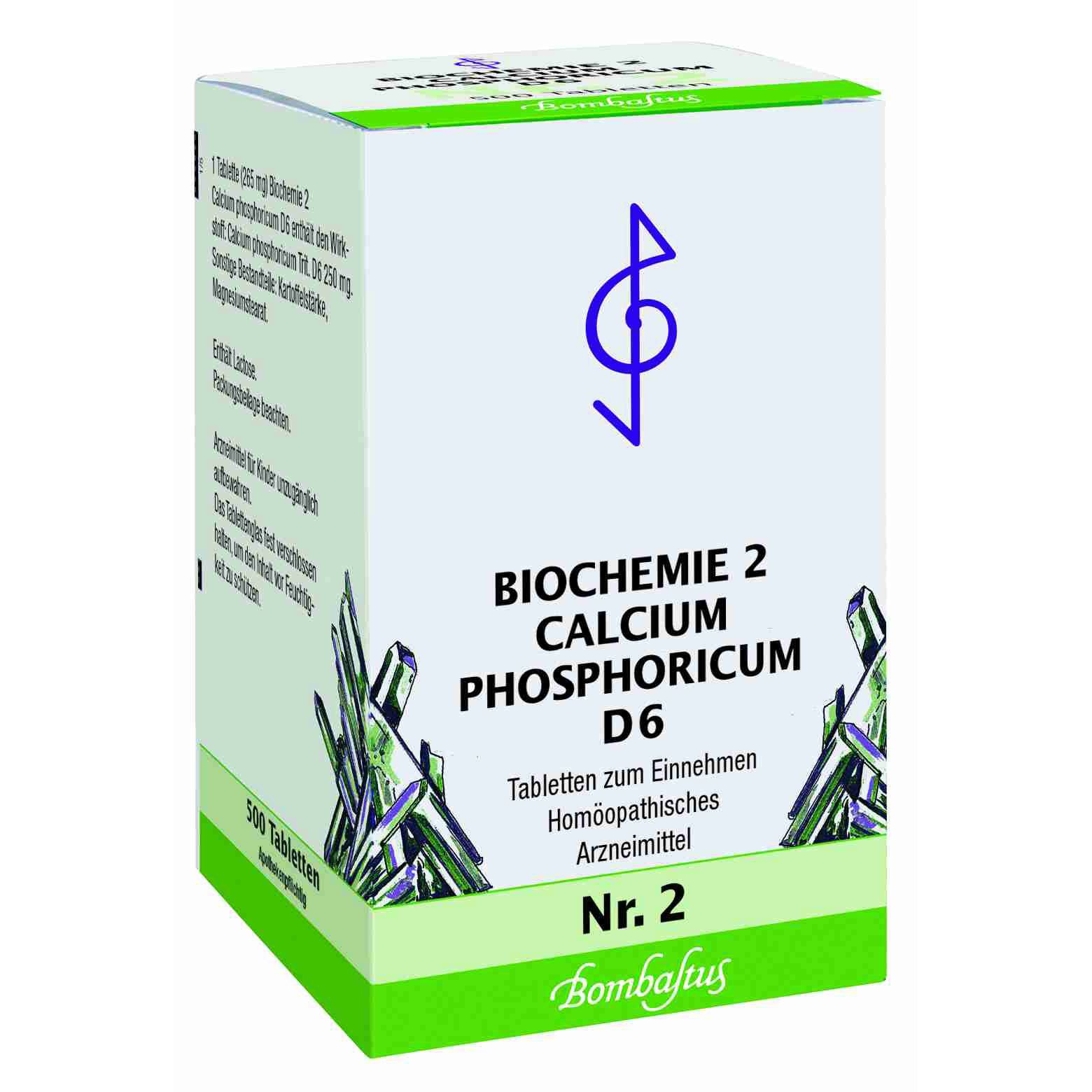 Bombastus Biochemie 2 Calcium phosphoricum D 6 Tabletten