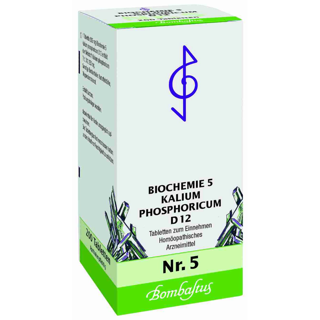 Bombastus Biochemie 5 Kalium phosphoricum D 12 Tabletten