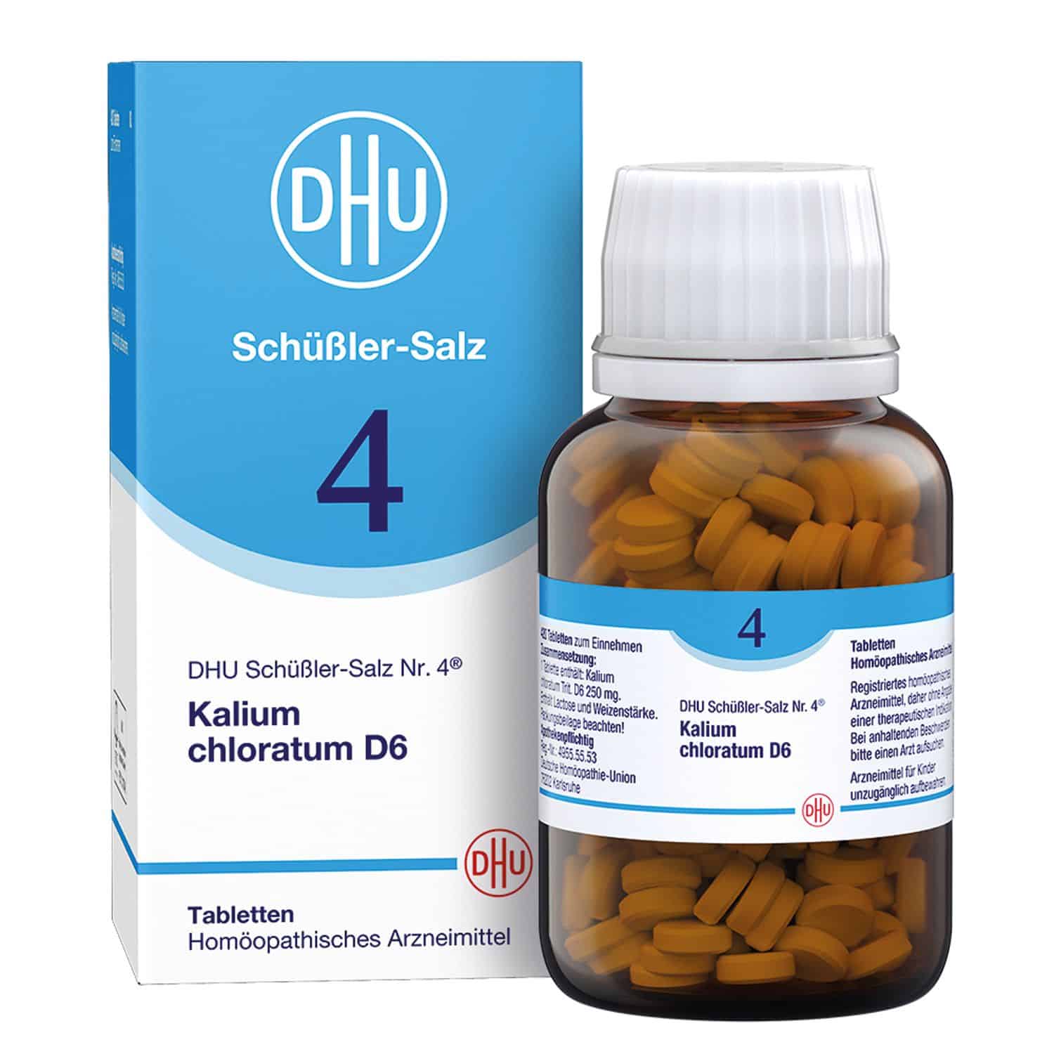DHU Schüßler-Salz Nr. 4® Kalium chloratum D6