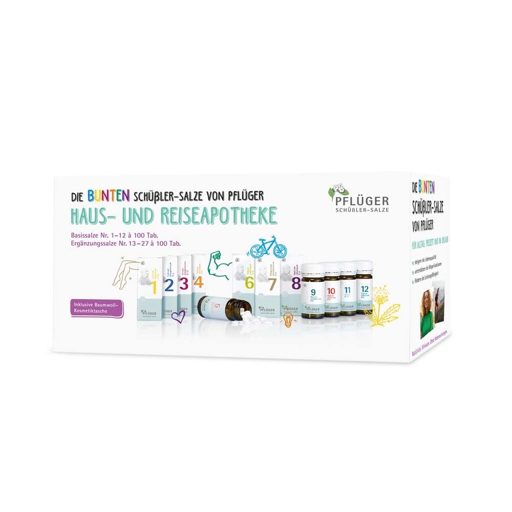 Haus- und Reiseapotheke Komplett-Set Nr. 1 - 27