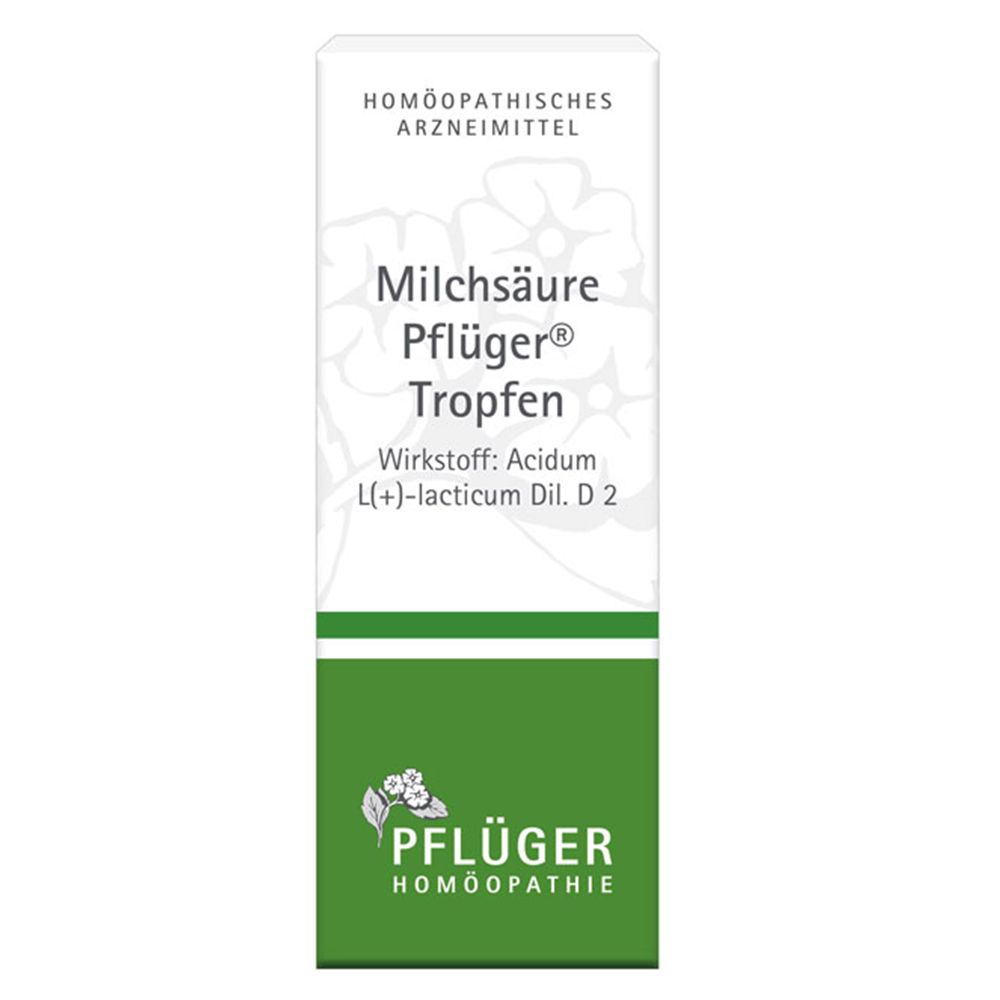 Milchsäure Pflüger® Tropfen