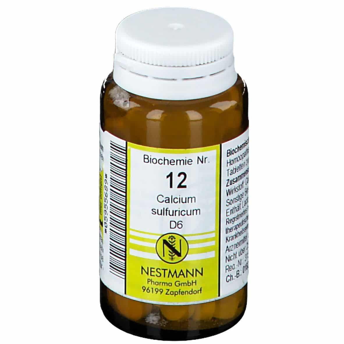 NESTMANN Biochemie Nr. 12 Calcium sulfuricum D6