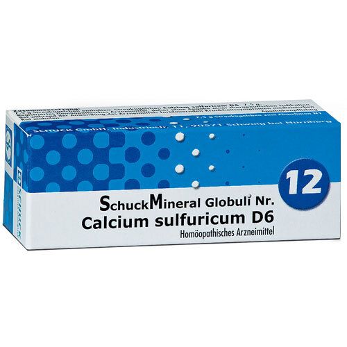 SchuckMineral Globuli Nr. 12 Calcium sulfuricum D6
