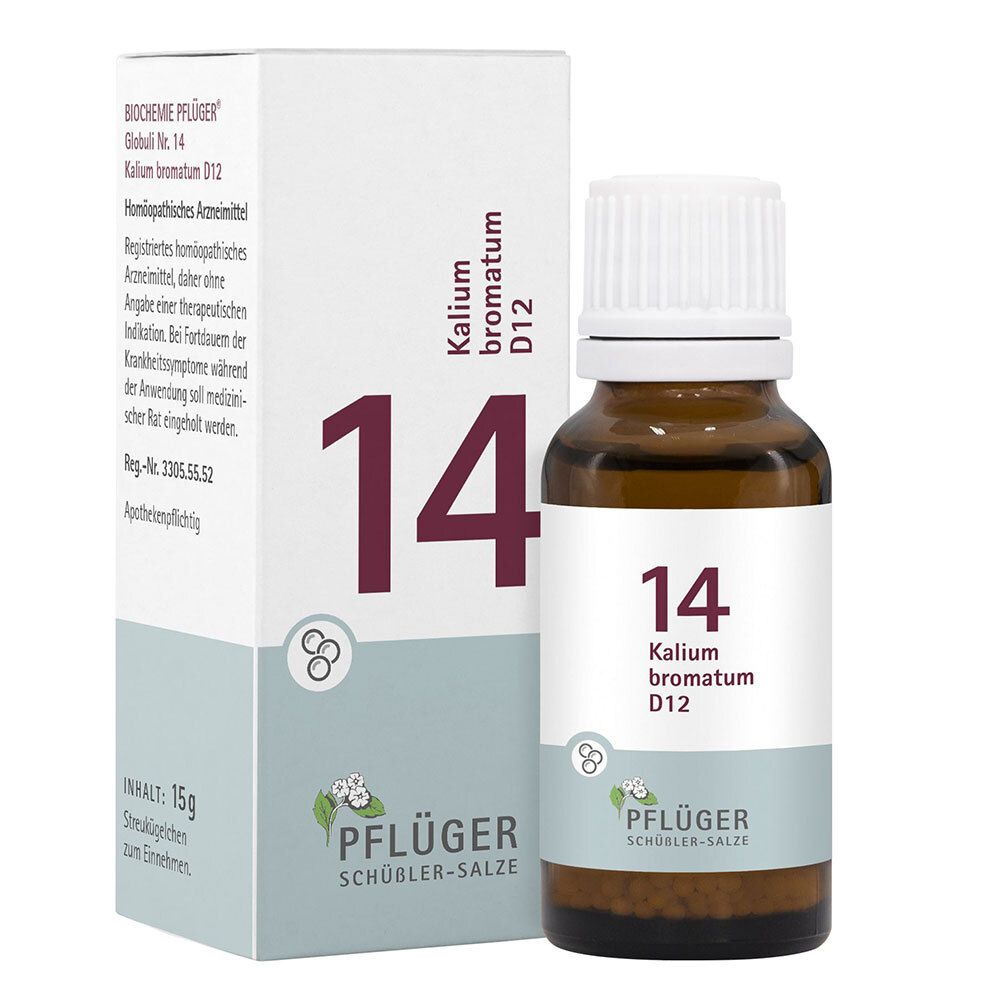 Schüßler-Salz Nr. 14 Kalium bromatum D12