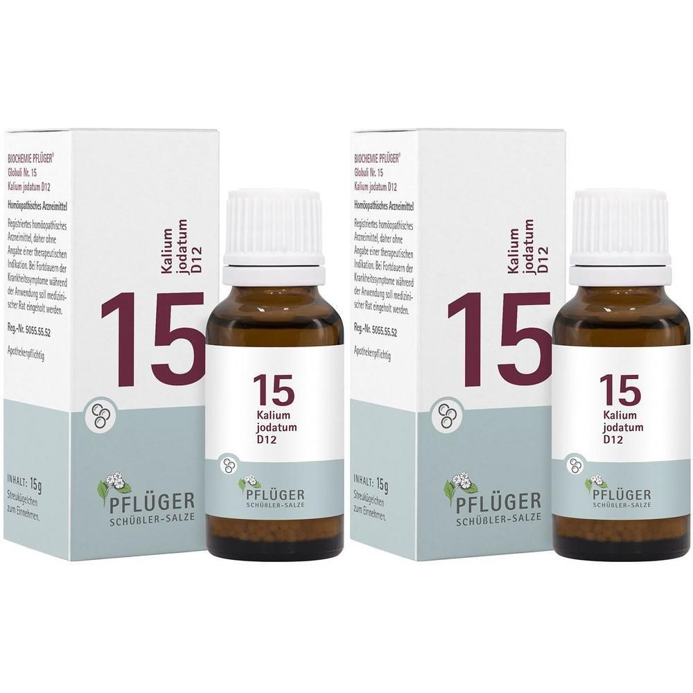 Schüßler-Salz Nr. 15 Kalium jodatum D12