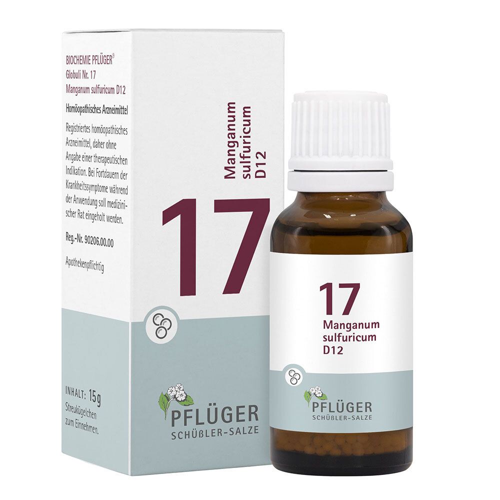 Schüßler-Salz Nr. 17 Manganum sulfuricum D12