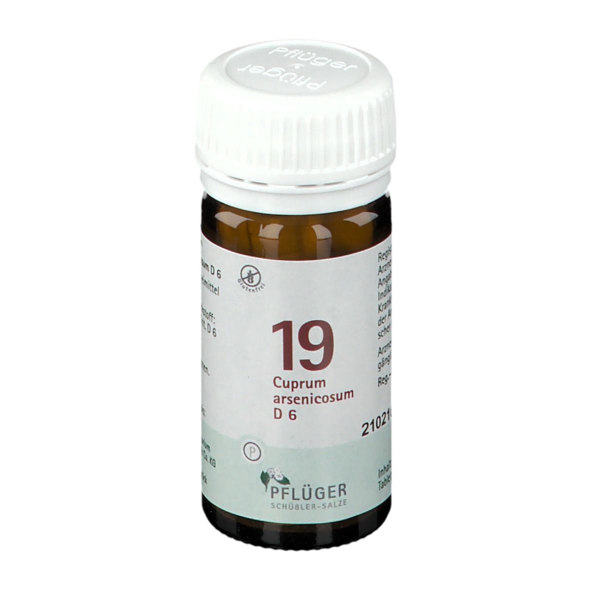 Schüßler-Salz Nr. 19 Cuprum arsenicosum D6