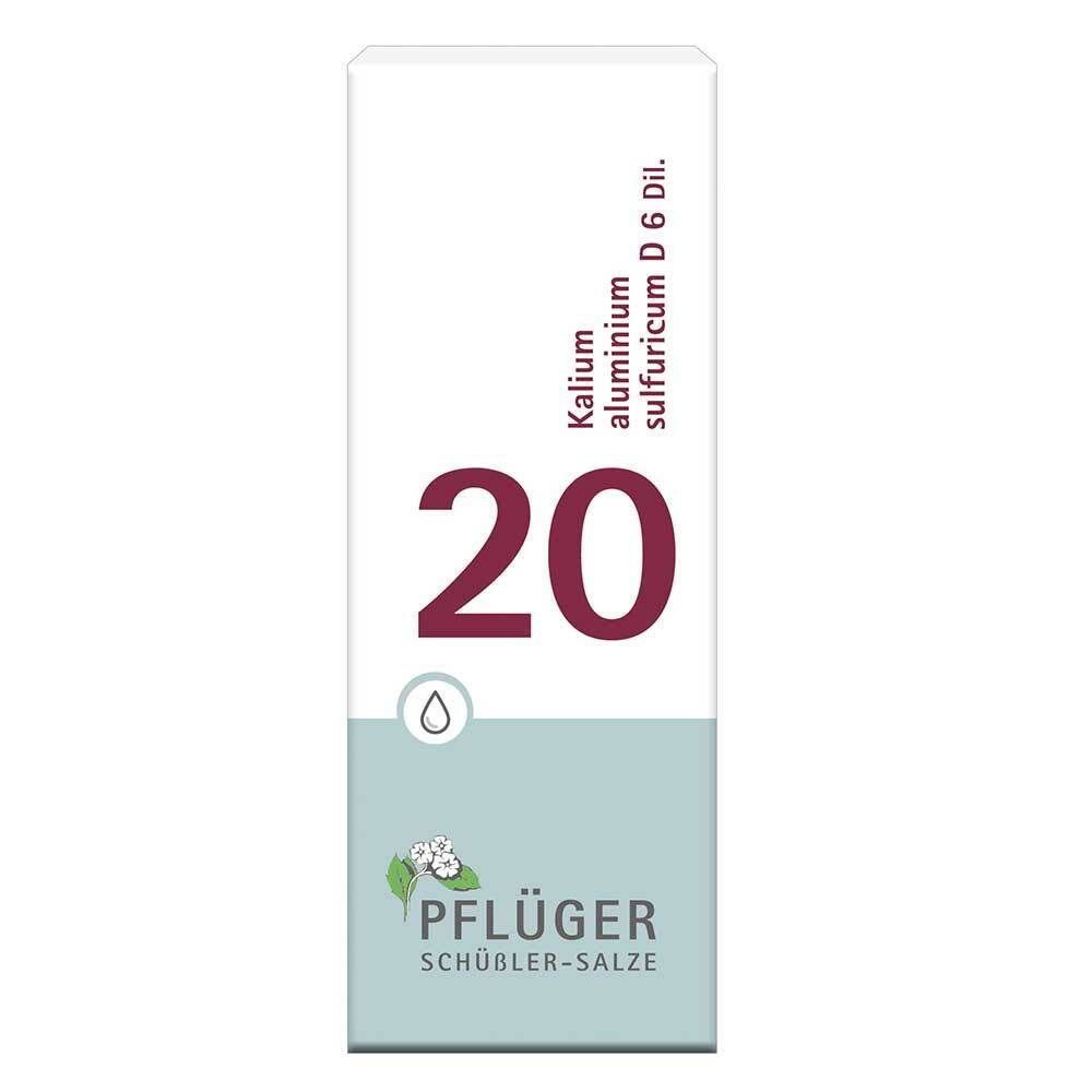 Schüßler-Salz Nr. 20 Kalium aluminium sulfuricum D6