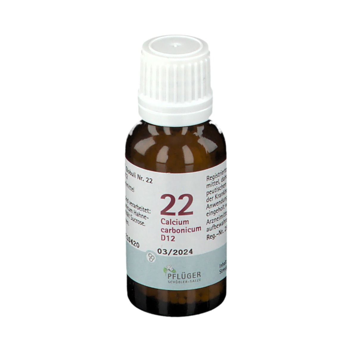 Schüßler-Salz Nr. 22 Calcium carbonicum D12