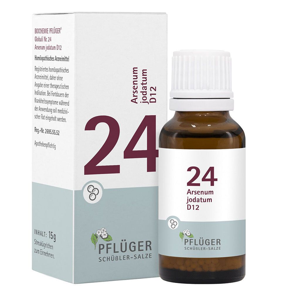 Schüßler-Salz Nr. 24 Arsenum jodatum D12