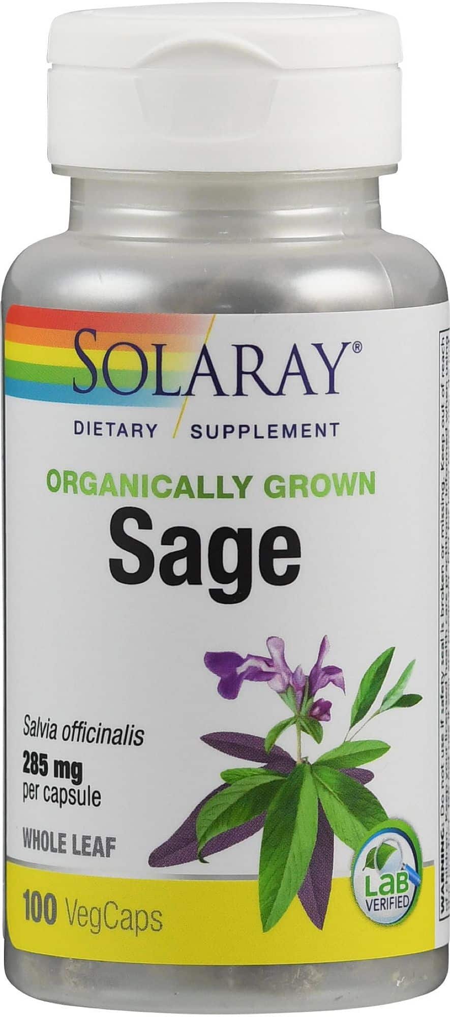 Solaray Salbei-Blätter 570 mg