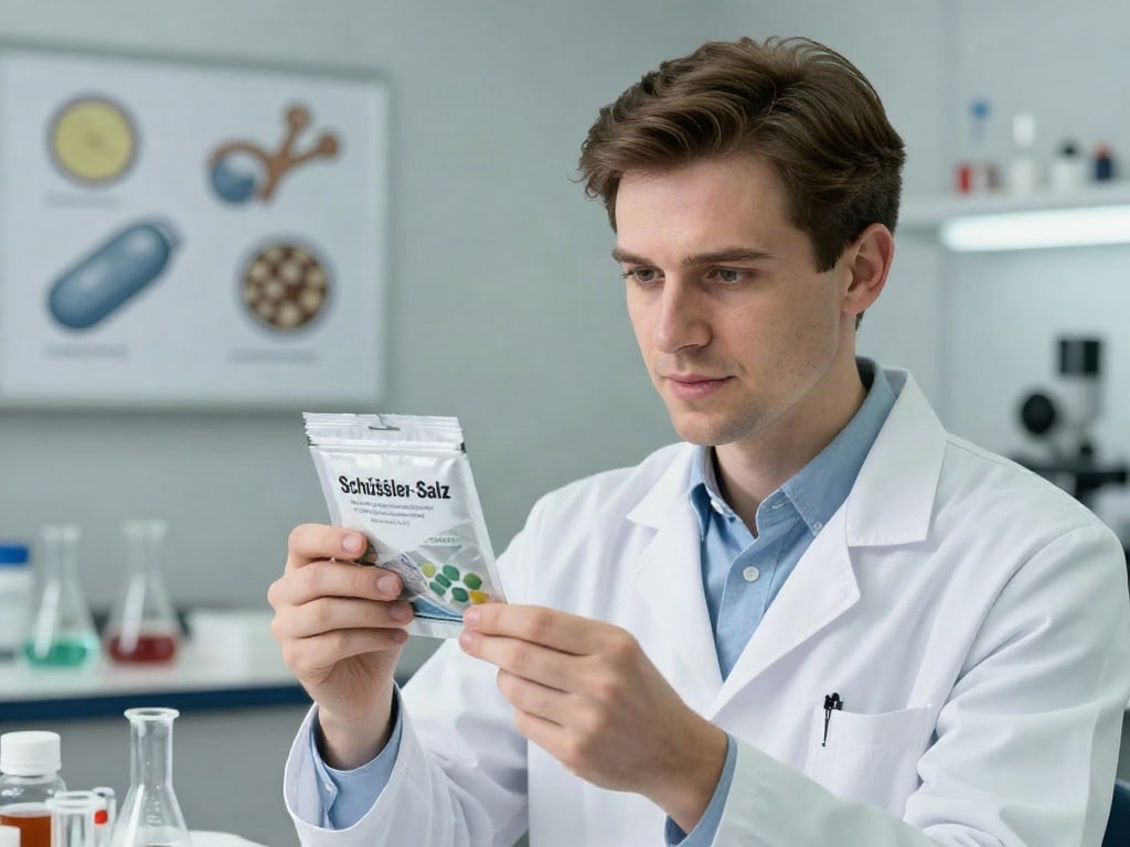Schüßler Salze Etikett